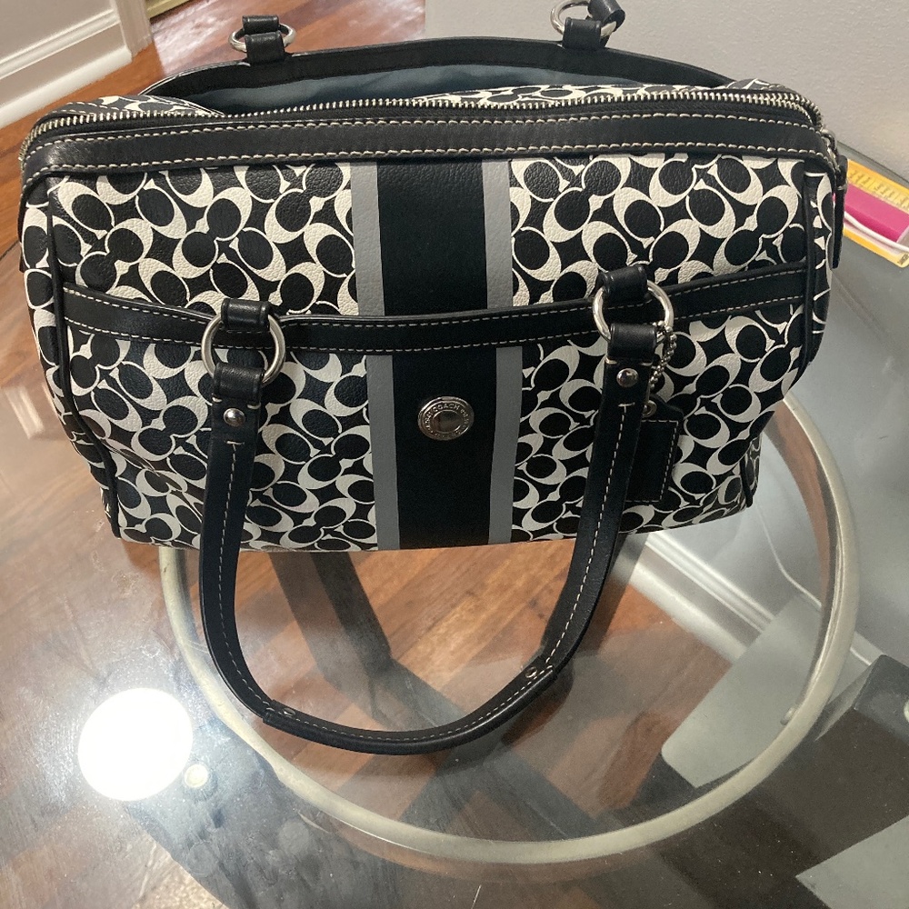 COACH CHELSEA ZIP SATCHEL BOSTON SPEEDY